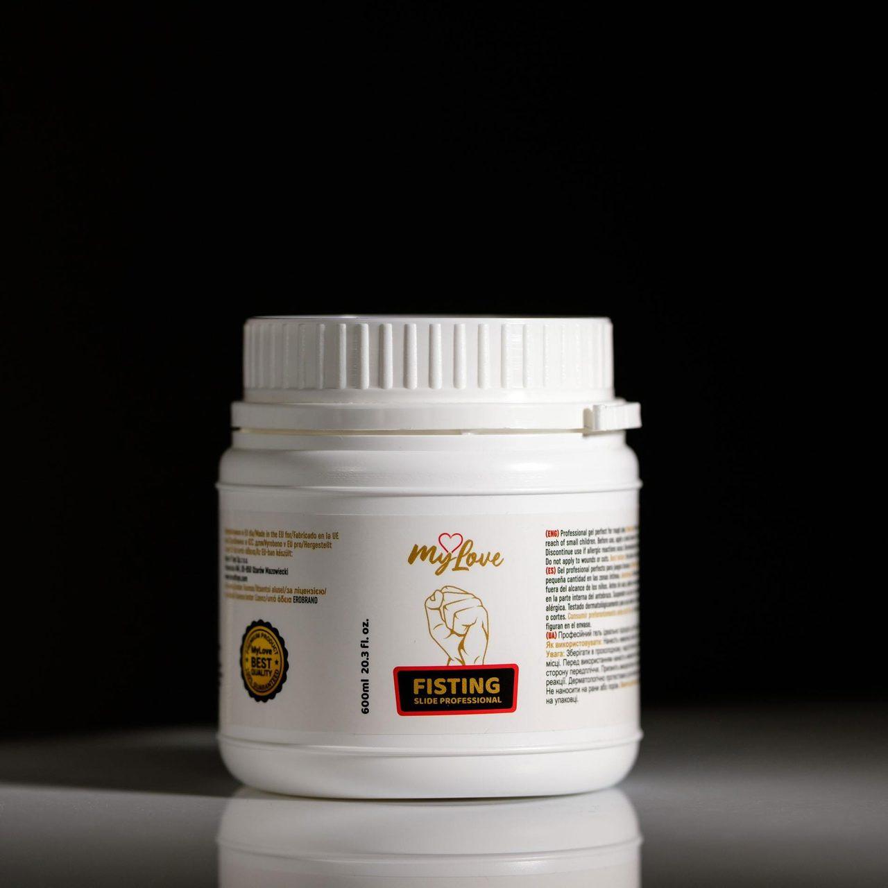 Gęsty żel do fistingu wiśniowy 600 ml | Stabilny poślizg i wysoka wydajność