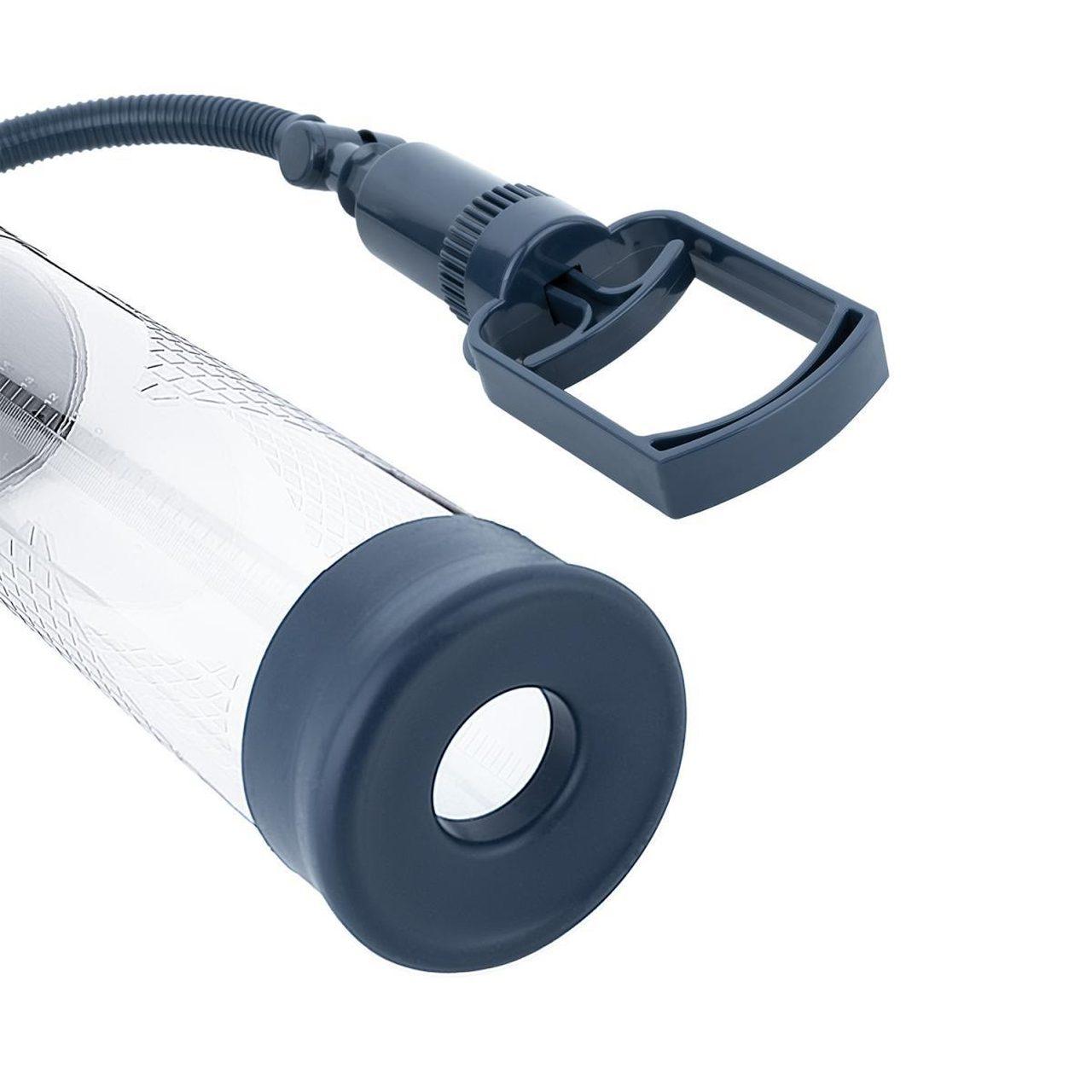 Ręczna pompka do penisa z adapterami i zaworem bezpieczeństwa | Loris.pl