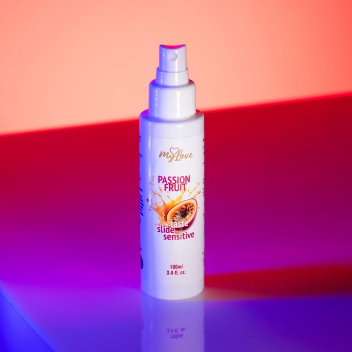 Smakowy żel intymny marakuja sensitive 100 ml z atomizerem