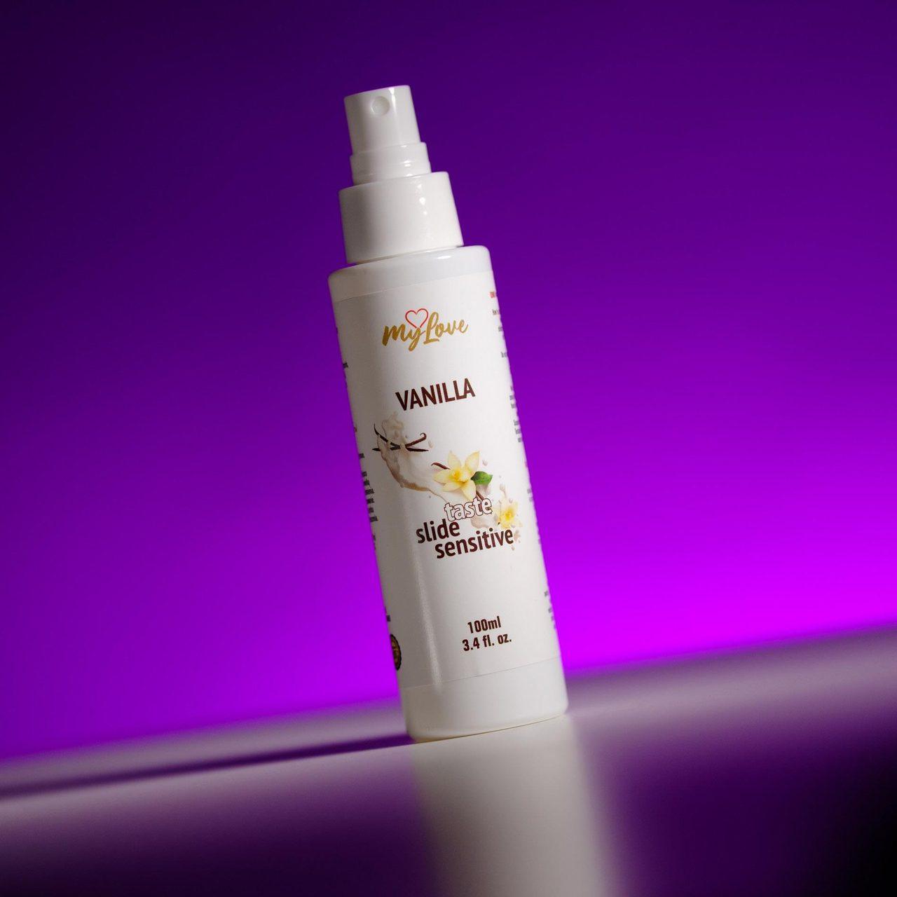 Waniliowy żel intymny smakowy 100 ml z atomizerem | Loris.pl