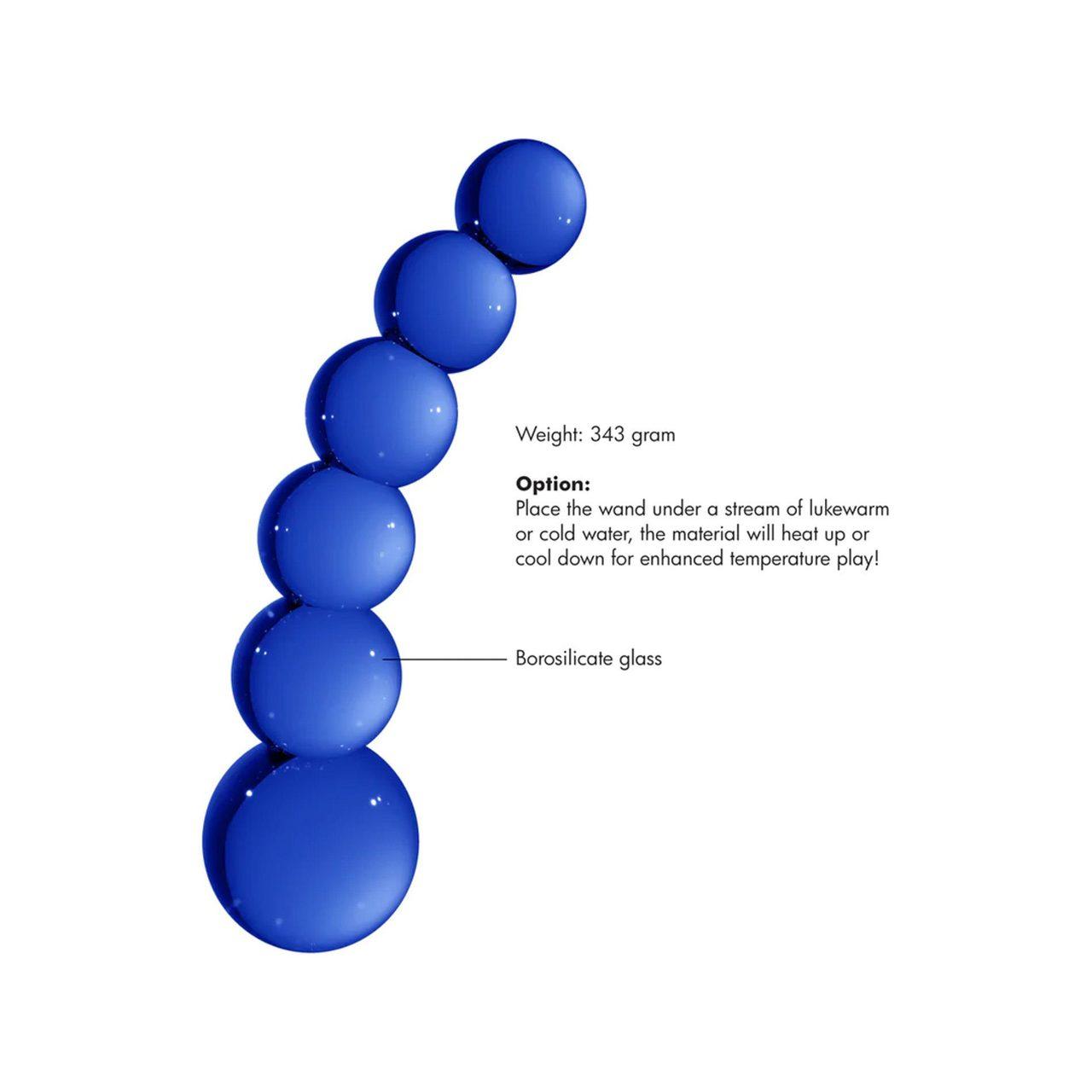 Szklane dildo do gry temperaturą i stymulacji | Loris.pl