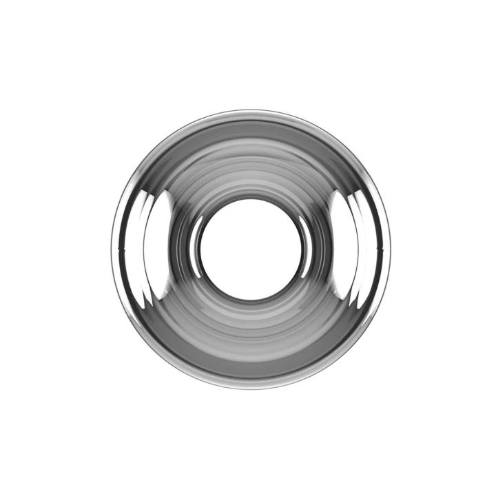 Średni plug analny z pustym kanałem i 3 pierścieniami | Loris.pl