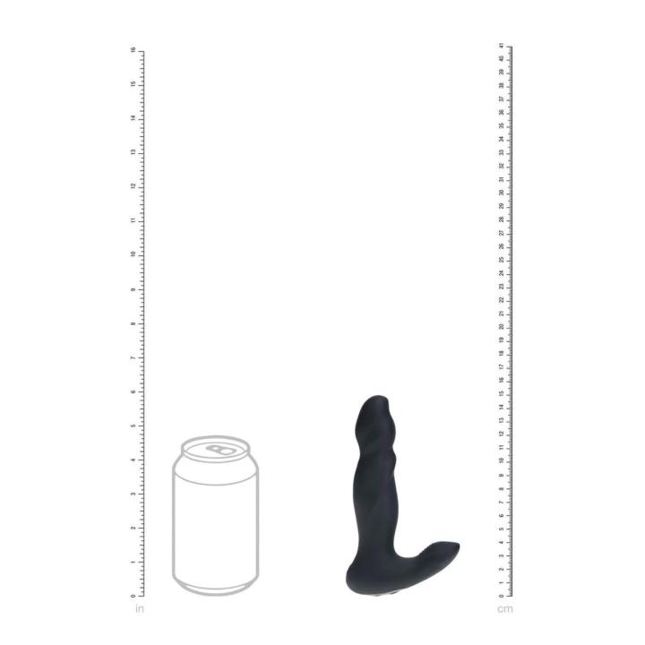 Masażer prostaty z ruchem posuwistym i wibracjami | Silikonowy, wodoodporny