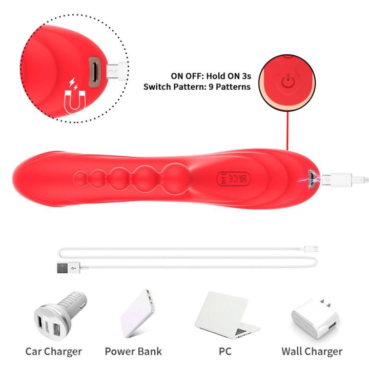 Wibrator króliczek 4 strefy stymulacji usb-c | Cichy i wodoodporny