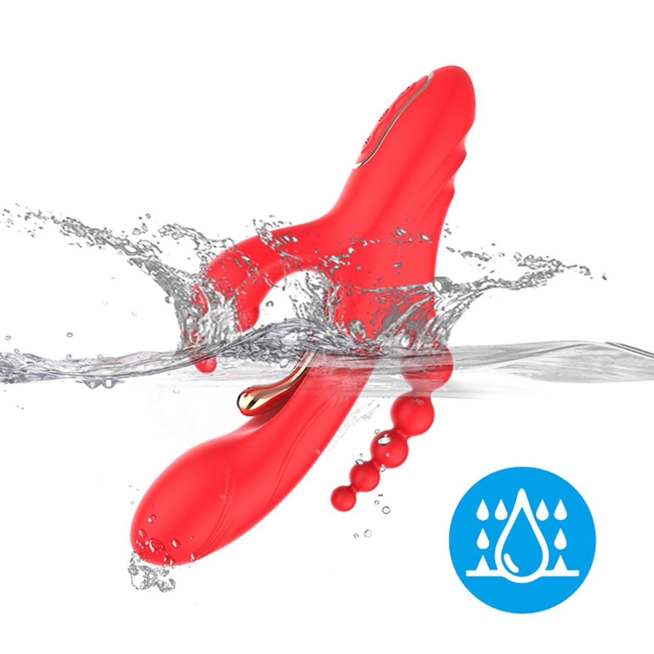 Wibrator króliczek 4 strefy stymulacji usb-c | Cichy i wodoodporny