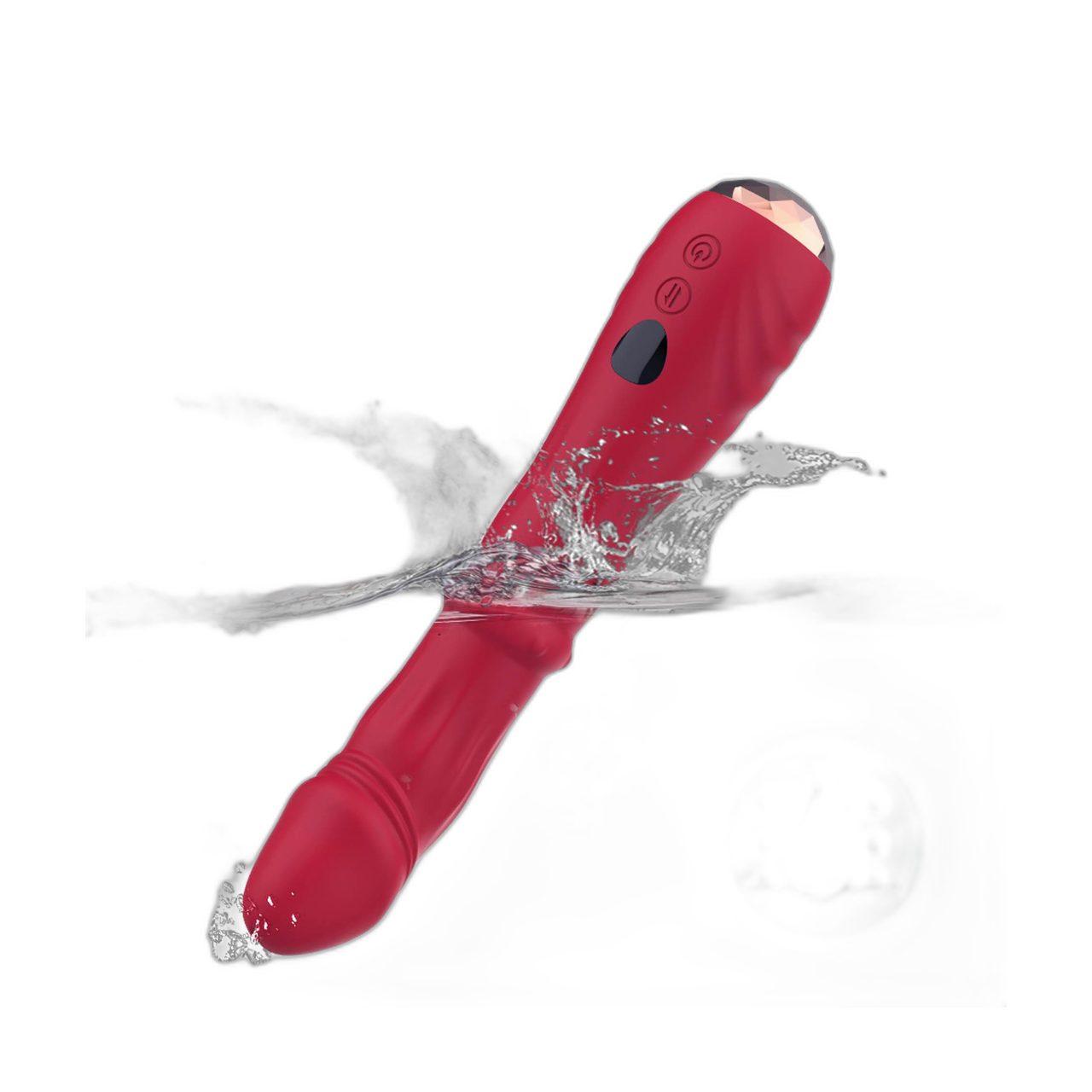 Wibrator punktu G z ruchem posuwistym i 9 trybami | usb-c, wodoodporny