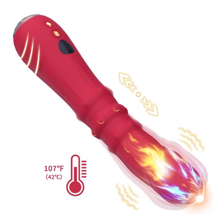 Wibrator punktu G z ruchem posuwistym i 9 trybami | usb-c, wodoodporny