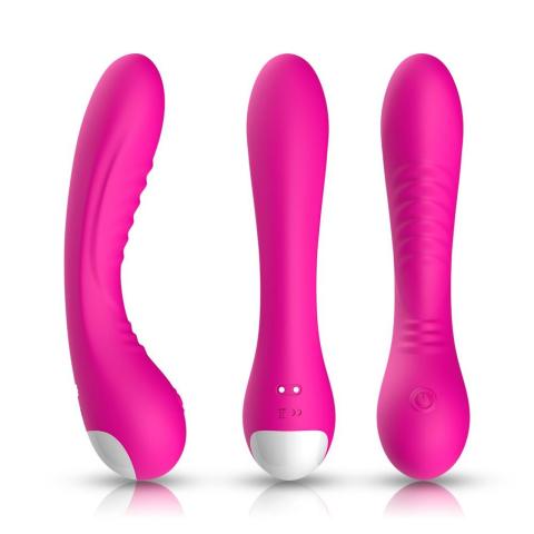 Różowy wibrator punktu g z masażerem łechtaczki 18 cm | Wodoodporny usb