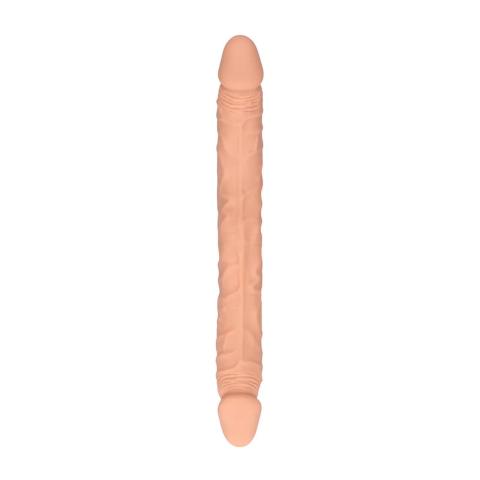 Realistyczne podwójne dildo 36 cm Skin TPE bez ftalanów