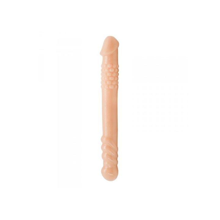 Podwójne dildo 25,4 cm z premium tpe | Loris.pl
