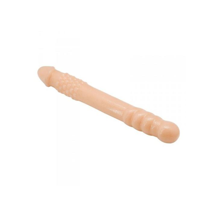Podwójne dildo 25,4 cm z premium tpe | Loris.pl