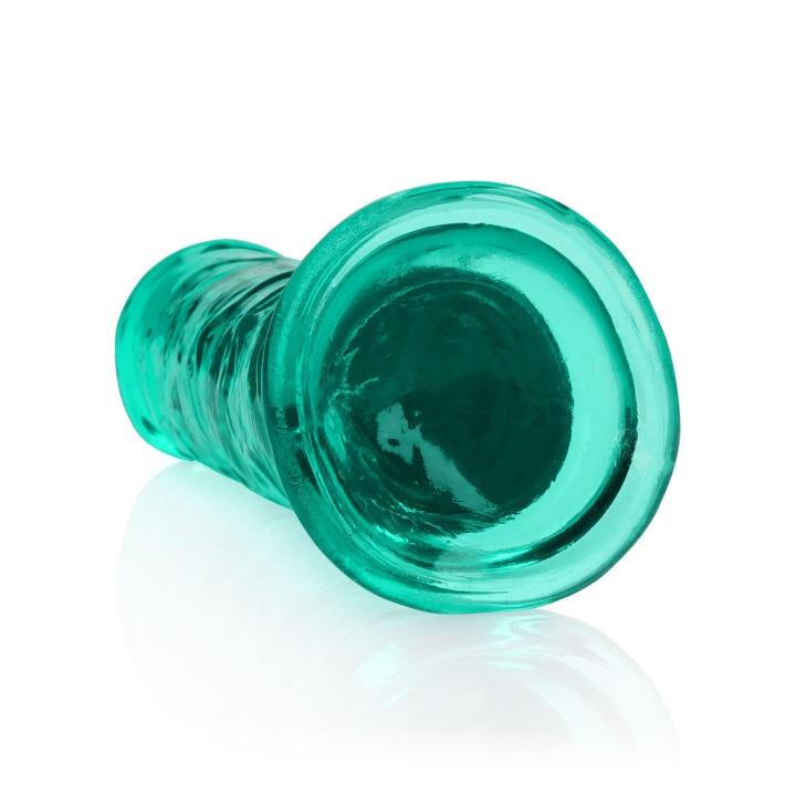 Przezroczyste dildo żelowe z przyssawką 20 cm – wodoodporne