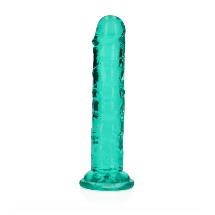 Przezroczyste dildo z przyssawką 14,5 cm – żelowe TPE