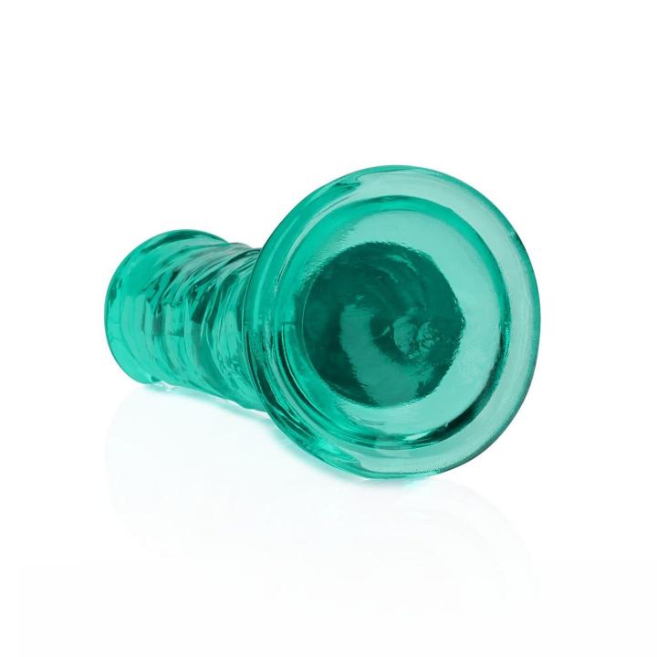 Przezroczyste dildo z przyssawką 14,5 cm – żelowe TPE