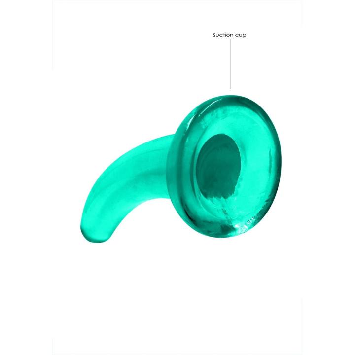 Przezroczyste dildo z przyssawką 11,2 cm – analne i waginalne