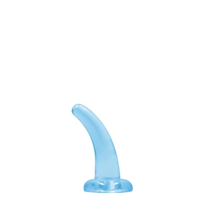 Przezroczyste dildo z przyssawką 11,2 cm – analne i waginalne