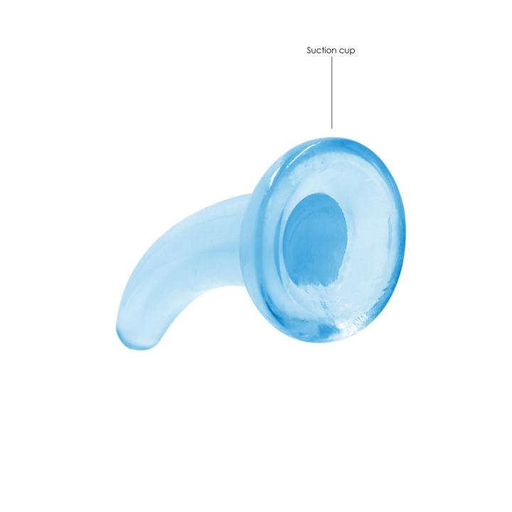 Przezroczyste dildo z przyssawką 11,2 cm – analne i waginalne