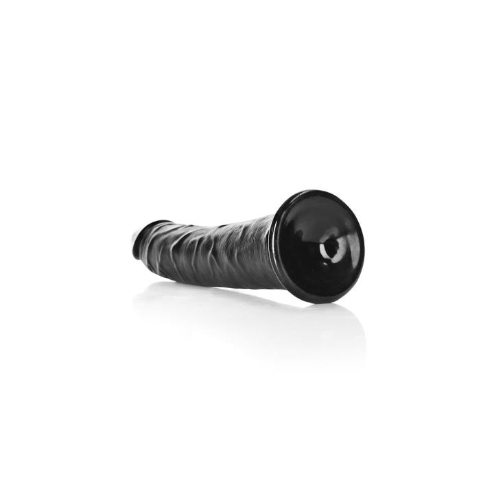 Smukłe realistyczne dildo z przyssawką 18 cm | Punkt g