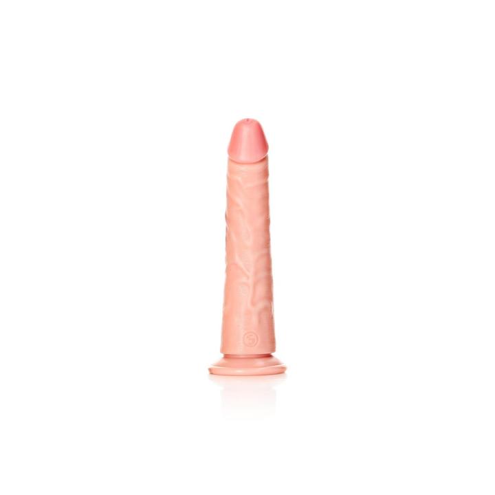 Smukłe realistyczne dildo z przyssawką 18 cm – punkt g