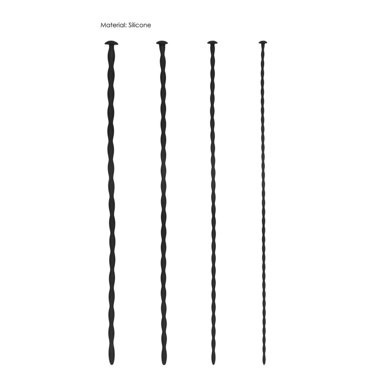 Silikonowe sondy cewkowe spiralne 4 szt 30 cm | Loris.pl