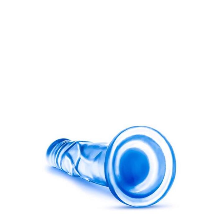 Żelowe dildo z przyssawką realistyczne, wąskie