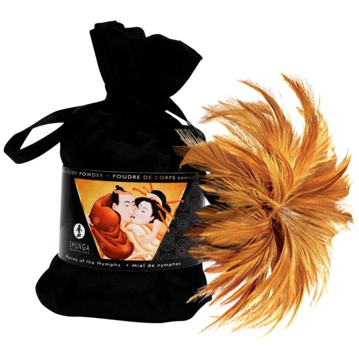 Zestaw afrodyzjaków 6w1 na prezent – olejki, farbka, puder i piórko | Loris.pl