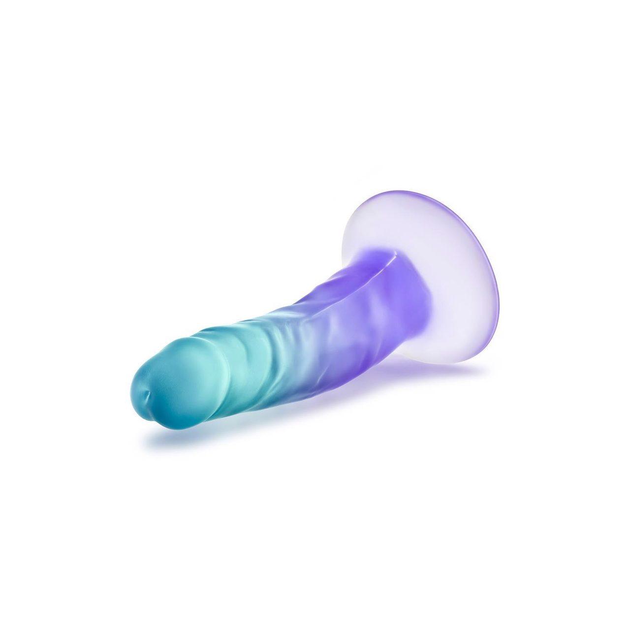 Realistyczne dildo z przyssawką 13,9 cm gradient | Loris.pl