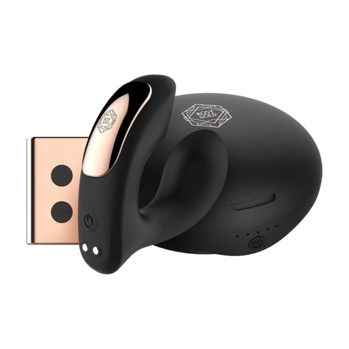 Wibrator do noszenia z etui ładującym | Dyskretny, czarny | Loris.pl