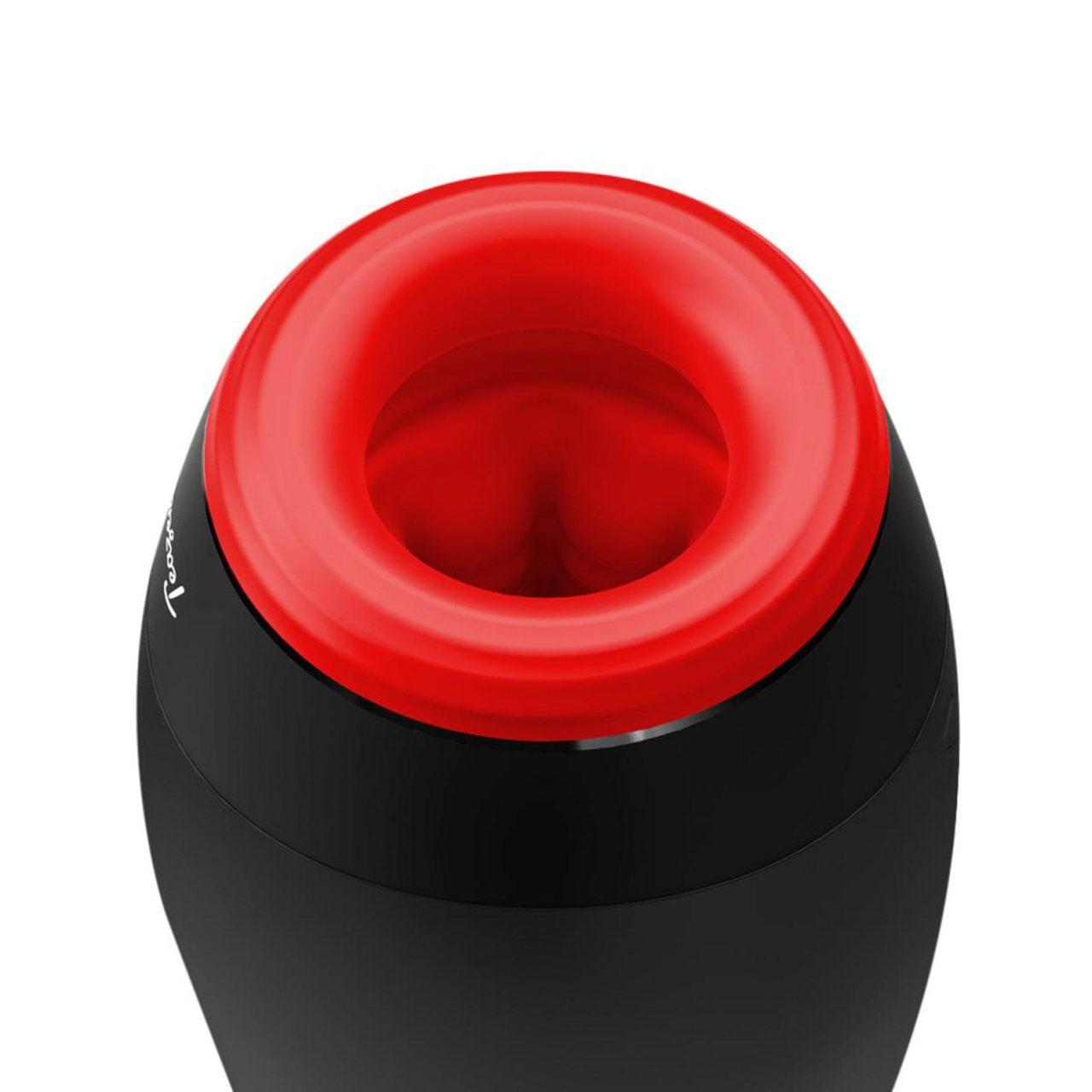 Masturbator oralny z podgrzewaniem i ssaniem | Wibracje + ruch posuwisty