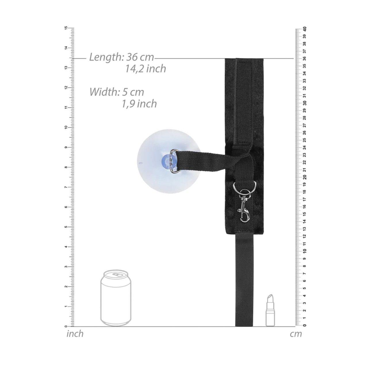 Regulowane kajdanki z przyssawkami do BDSM – łazienka i gładkie powierzchnie