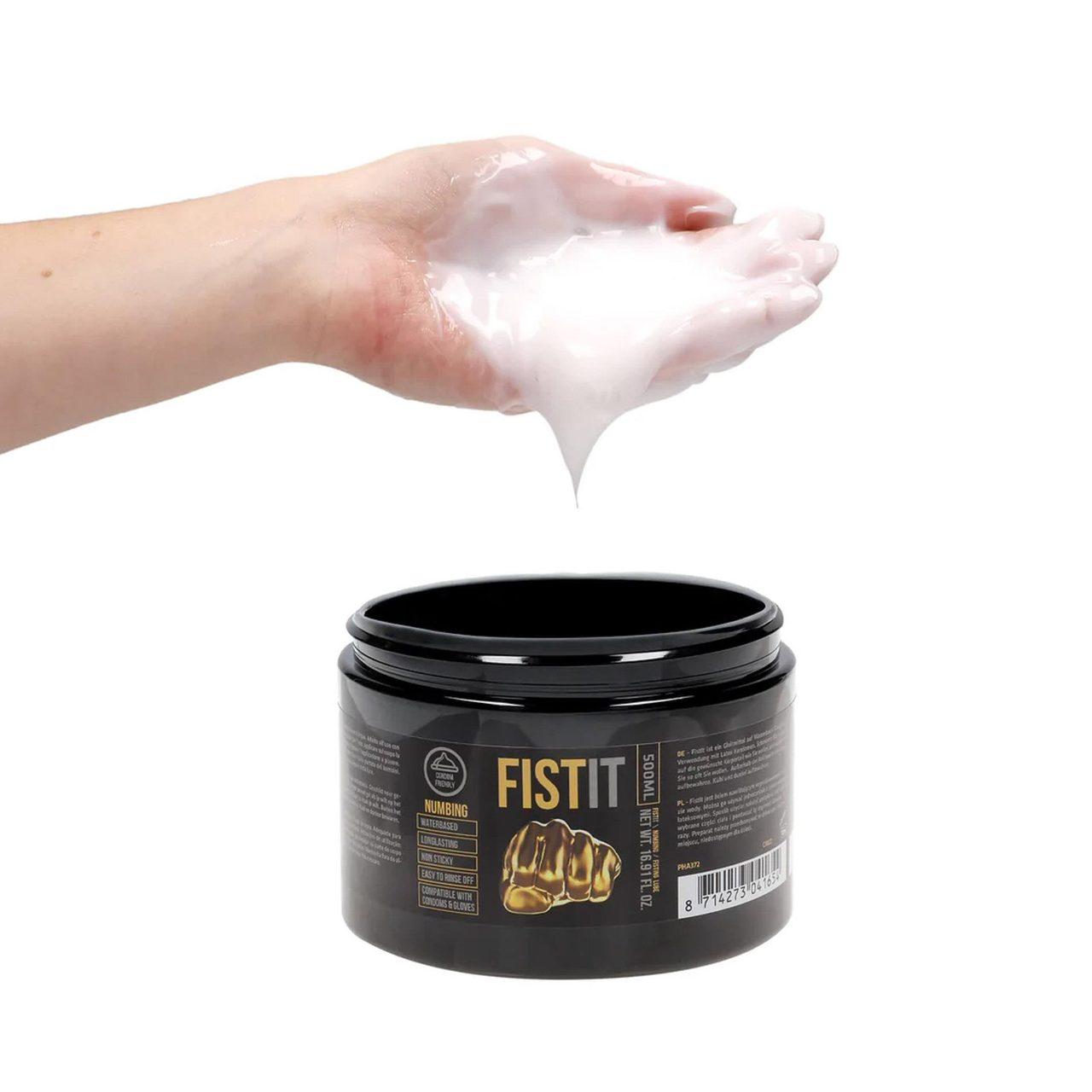 Chłodzący lubrykant z efektem znieczulającym 500 ml | Na bazie wody