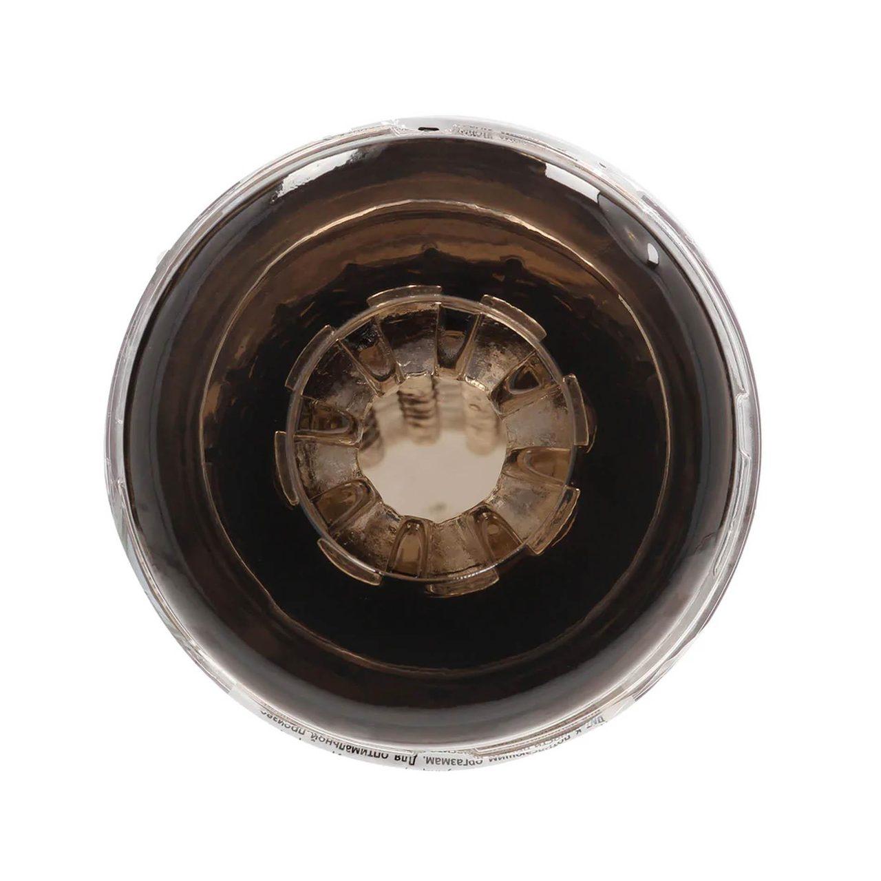 Czarny masturbator TPE z teksturą – intensywna stymulacja | Loris.pl