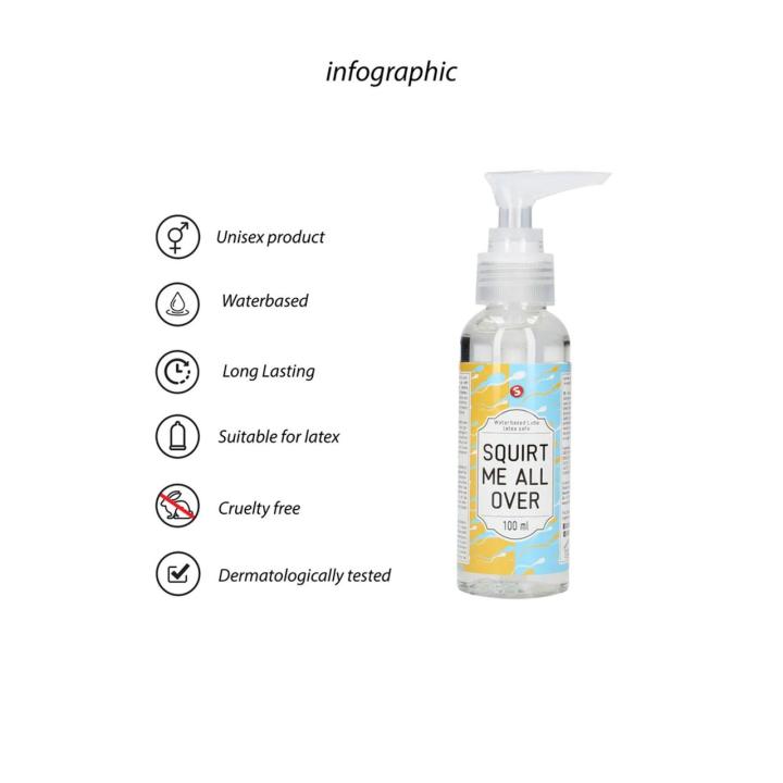 Lubrykant wodny 100 ml do prezerwatyw lateksowych