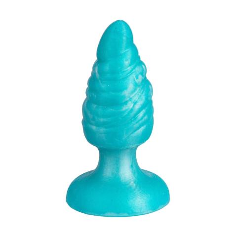 Termoreaktywny korek analny M 9,3 cm – spiralny, płynny silikon