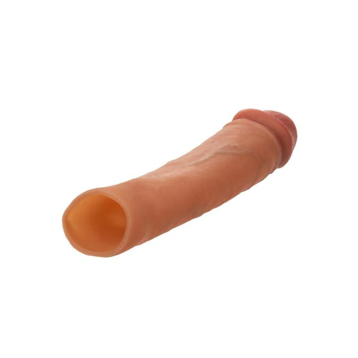 Silikonowa przedłużka penisa 20,25 cm – do 7,5 cm więcej