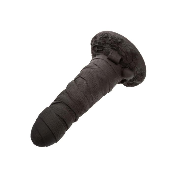 Duże dildo fantasy z przyssawką i teksturą 3D