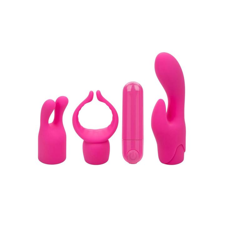 Wodoodporny mini bullet z 3 końcówkami - 10 trybów, USB, IPX7 | Loris.pl