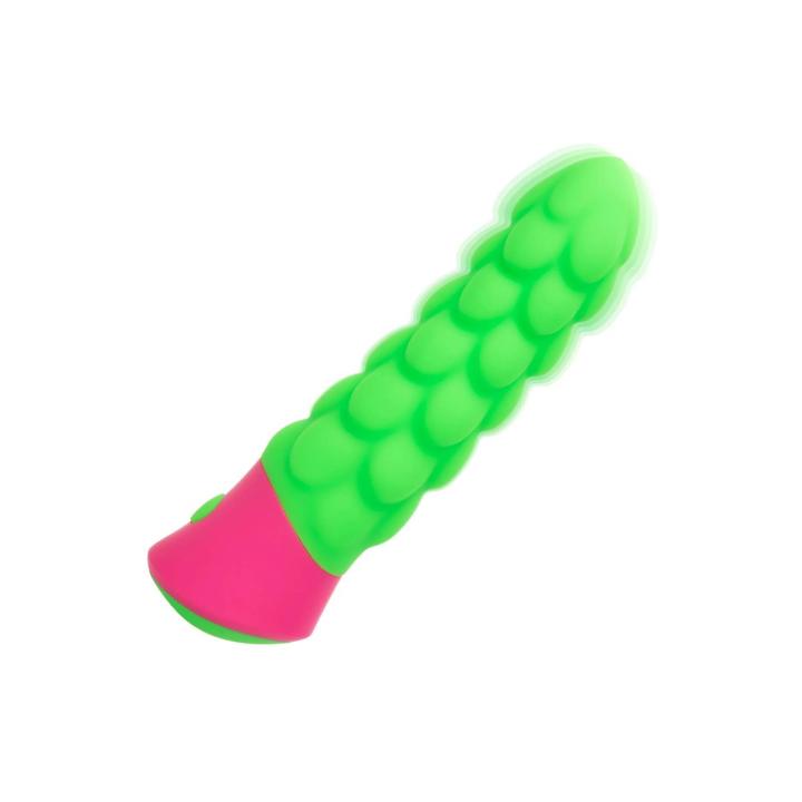 Falisty wibrator silikonowy 10 trybów IPX7 | USB, pamięć i blokada