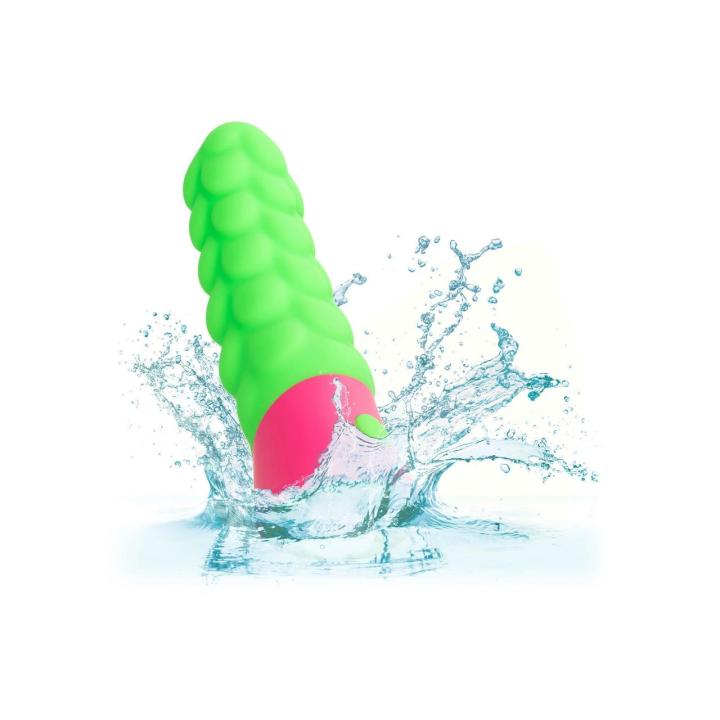 Falisty wibrator silikonowy 10 trybów IPX7 | USB, pamięć i blokada
