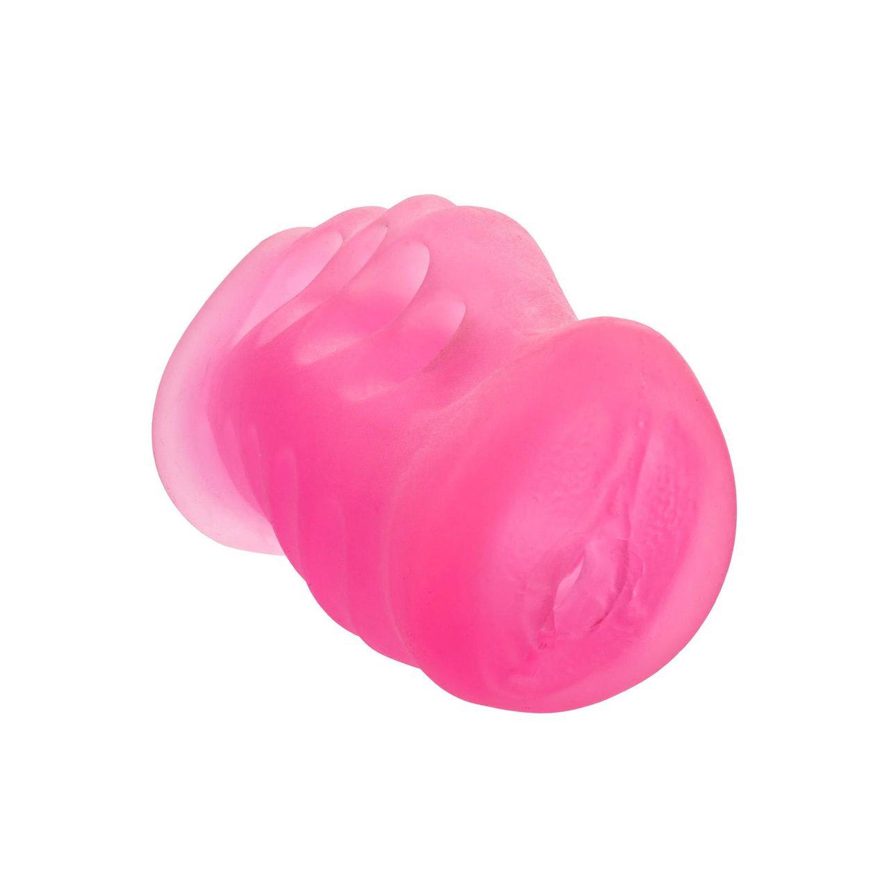 Duży masturbator z uchwytem na 4 palce i podwójnym wejściem | Loris.pl