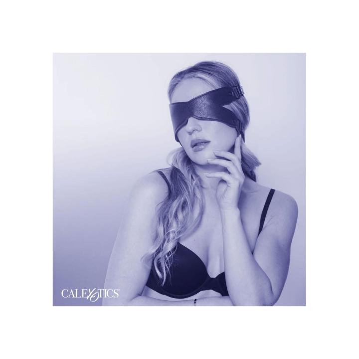 Maska BDSM na Oczy X z Regulacją – Pełne Zaciemnienie | Loris.pl