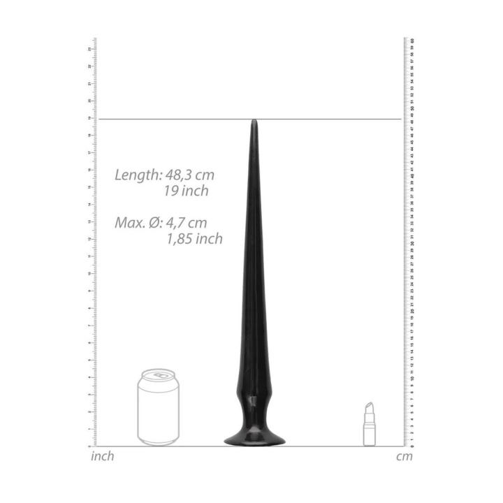 Pręt analny z wypustkami 50 cm | Ekstremalna stymulacja