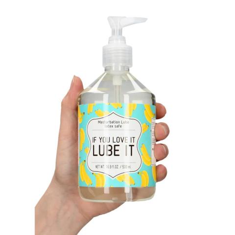 Wodny lubrykant 500 ml do masturbacji i seksu | Bezbarwny, bez zapachu