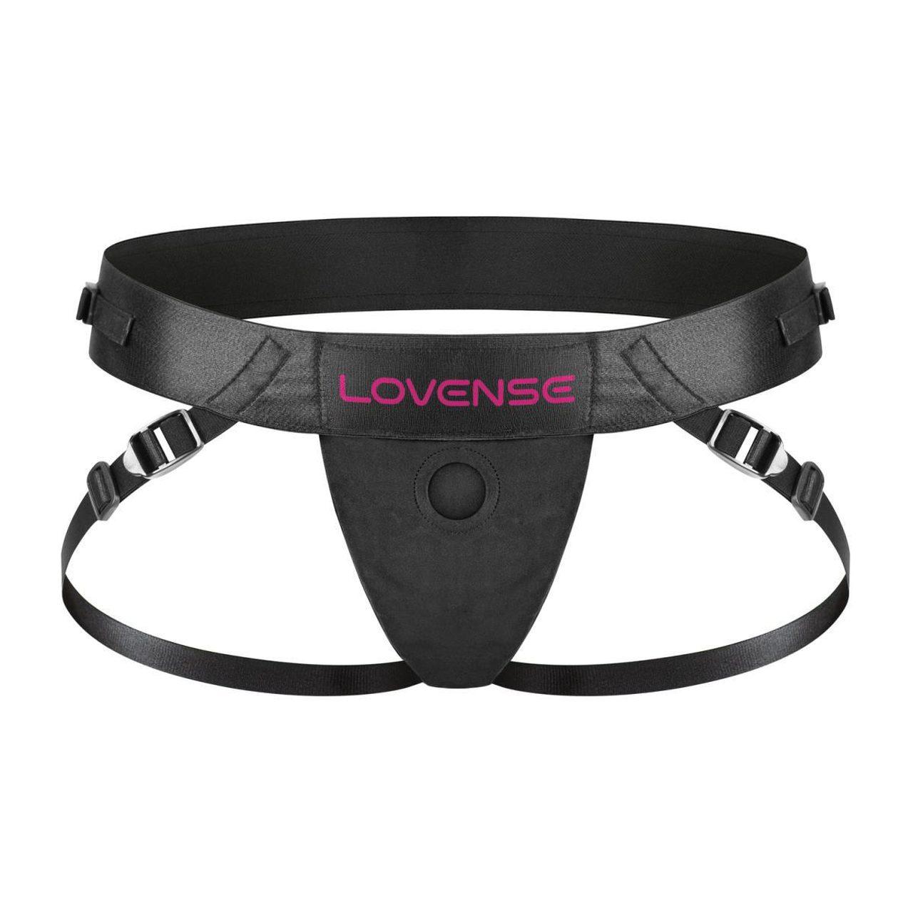 Regulowana uprząż strap-on z o-ringiem 5 cm | Stabilne mocowanie