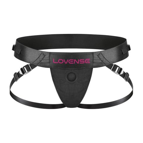Regulowana uprząż strap-on z o-ringiem 5 cm | Stabilne mocowanie