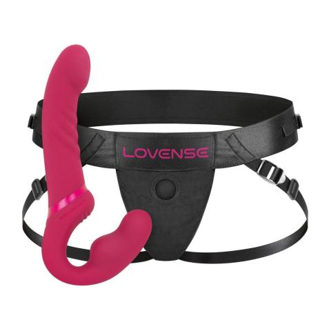 Regulowana uprząż strap-on z o-ringiem 5 cm | Stabilne mocowanie