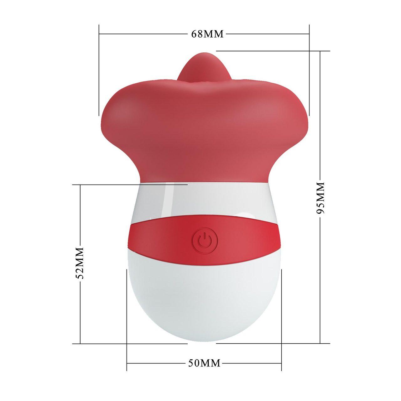 Stymulator łechtaczki z języczkiem 10 trybów | Loris.pl