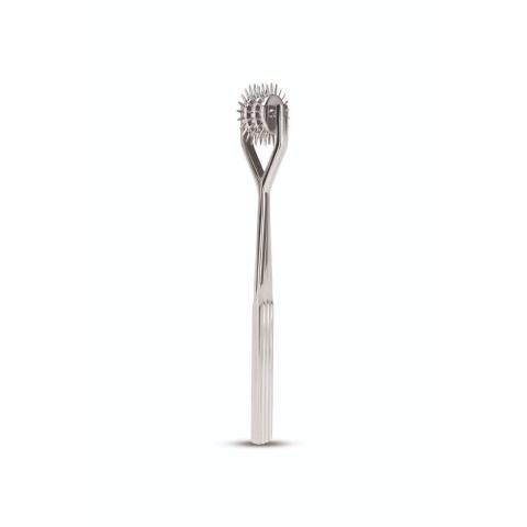 Metalowy potrójny pinwheel BDSM 17,5 cm – gra sensoryczna