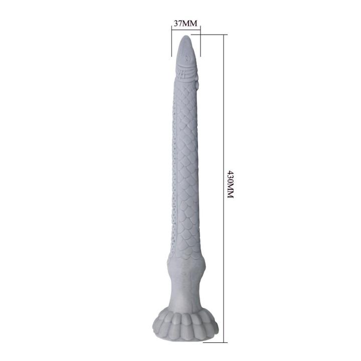 Gigantyczne dildo silikonowe 43 cm z przyssawką