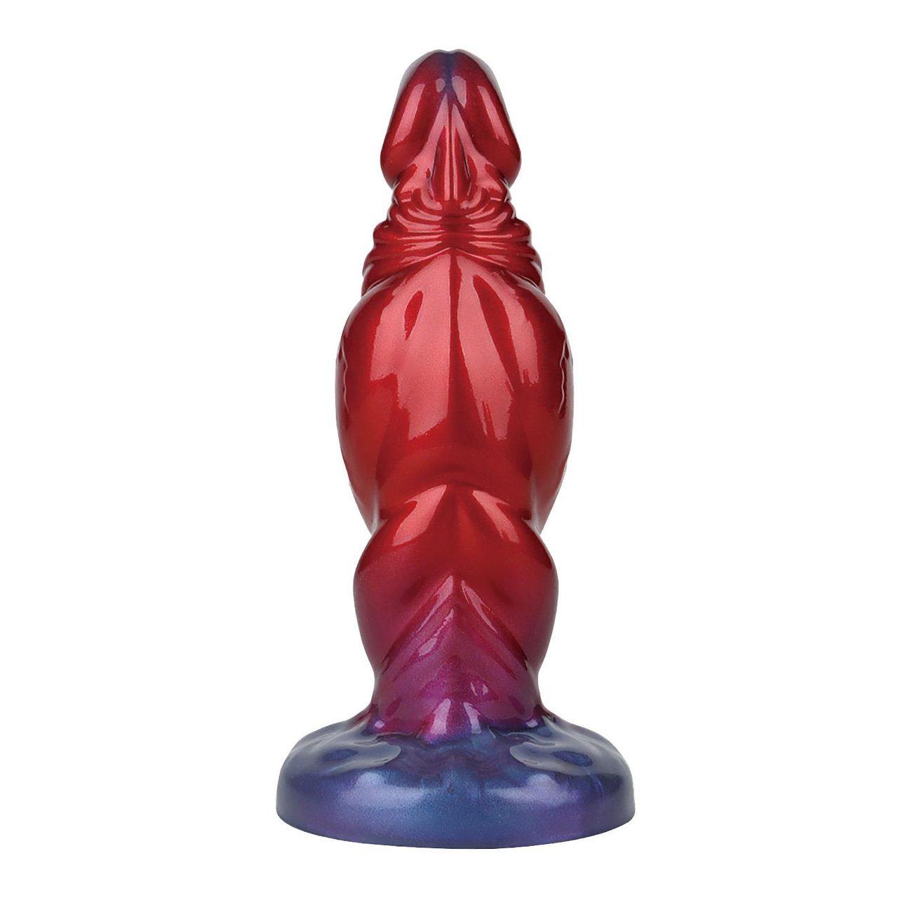 Pompowane dildo monster 22 cm z przyssawką | Regulacja wypełnienia